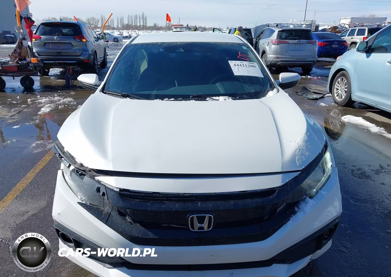 2020 Honda Civic Sport VIN:19XFC2F87LE018727 - 12