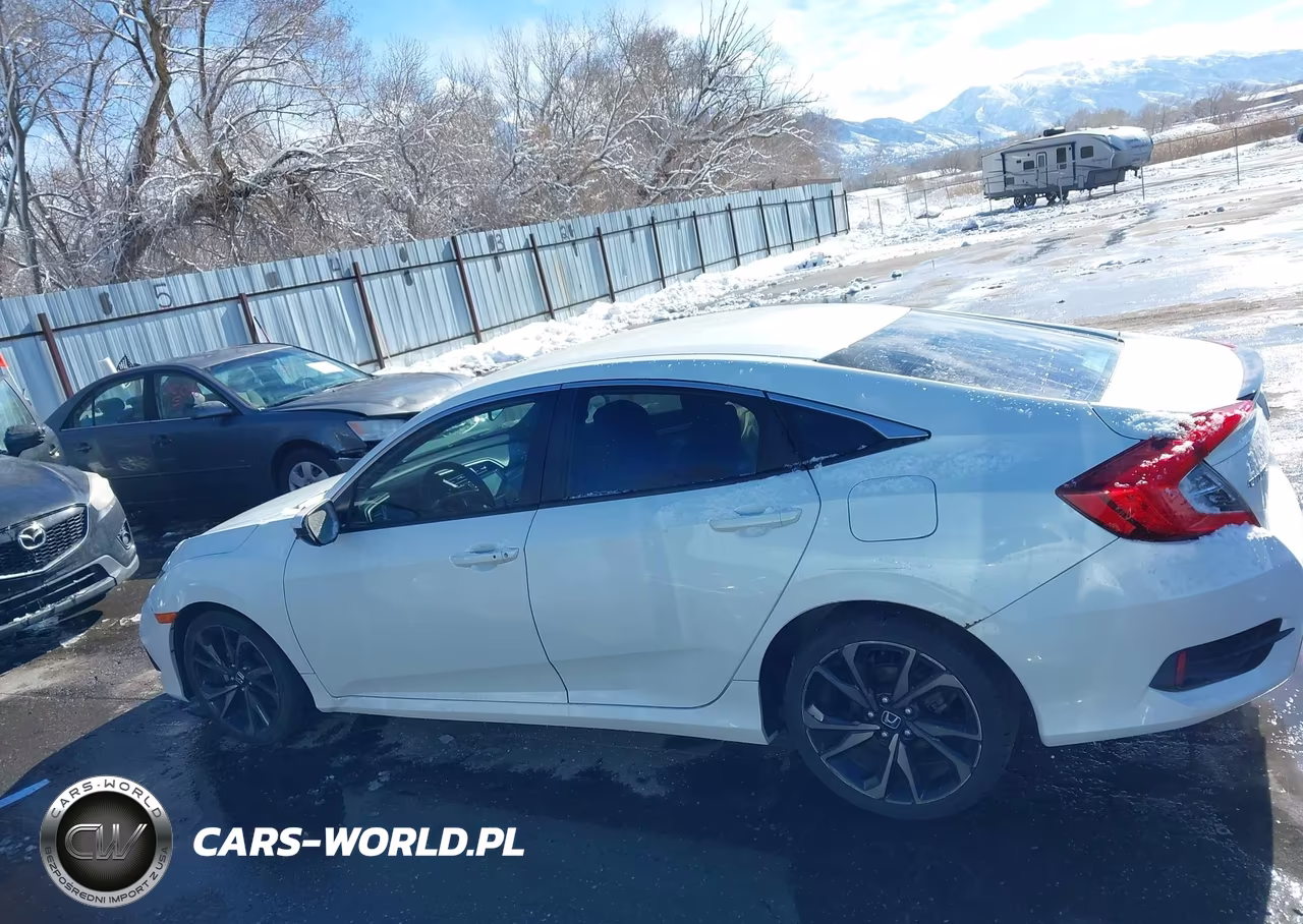 2020 Honda Civic Sport VIN:19XFC2F87LE018727 - 14