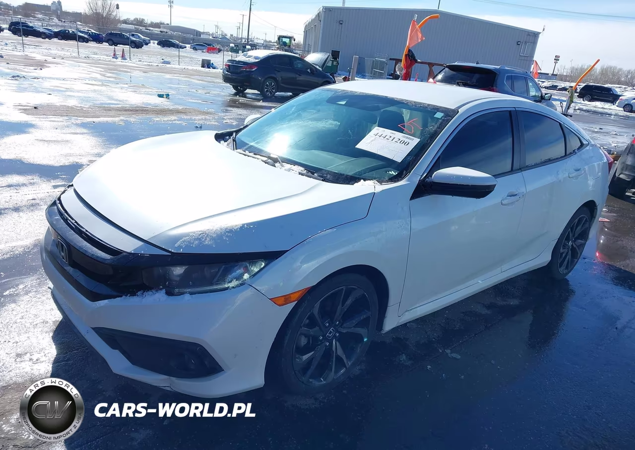 2020 Honda Civic Sport VIN:19XFC2F87LE018727 - 2