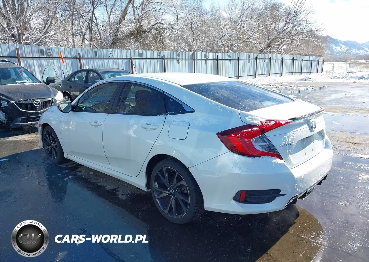 2020 Honda Civic Sport VIN:19XFC2F87LE018727 - 3