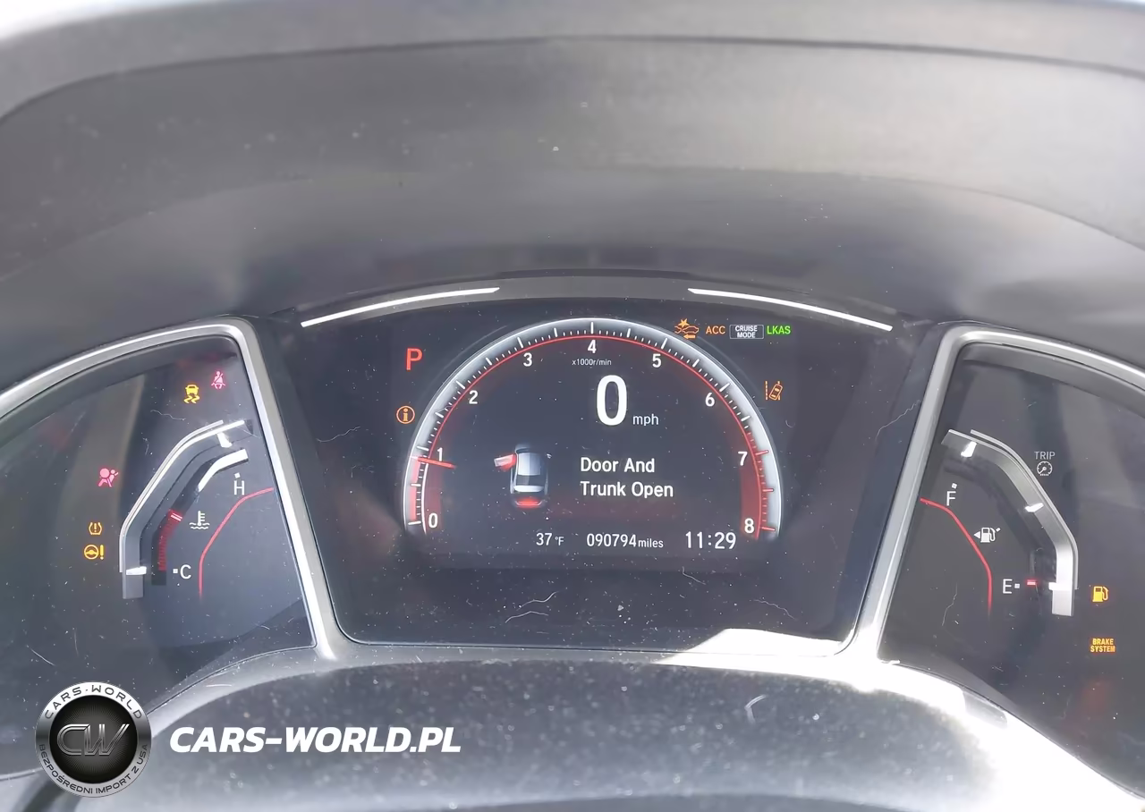 2020 Honda Civic Sport VIN:19XFC2F87LE018727 - 7