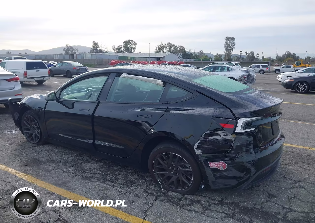 2024 Tesla Model 3 Long Range Dual Motor All-Wheel Drive-Rear-Wheel Drive VIN:5YJ3E1EA4RF731325 - 3