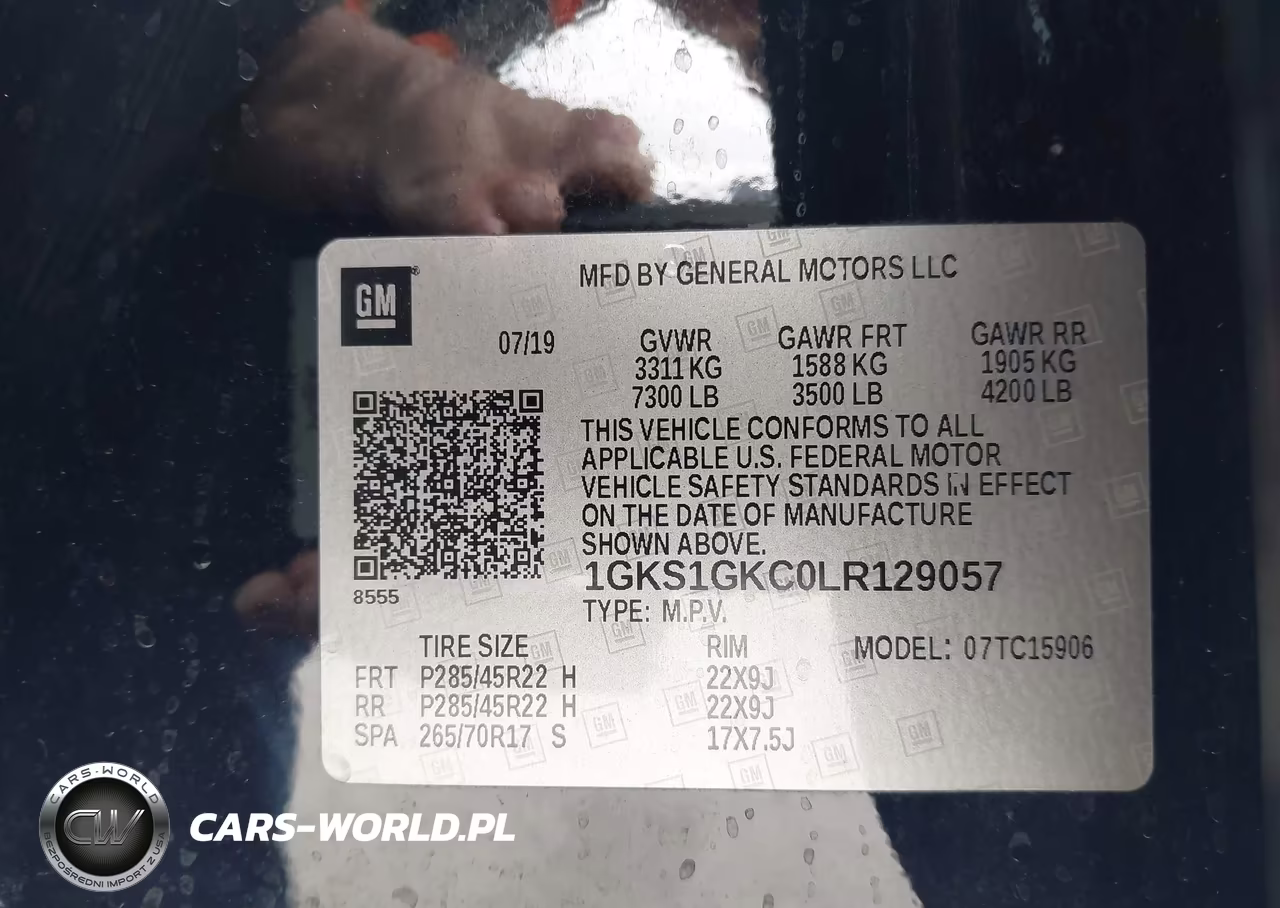 2020 GMC Yukon Xl 2Wd Slt VIN:1GKS1GKC0LR129057 - 9