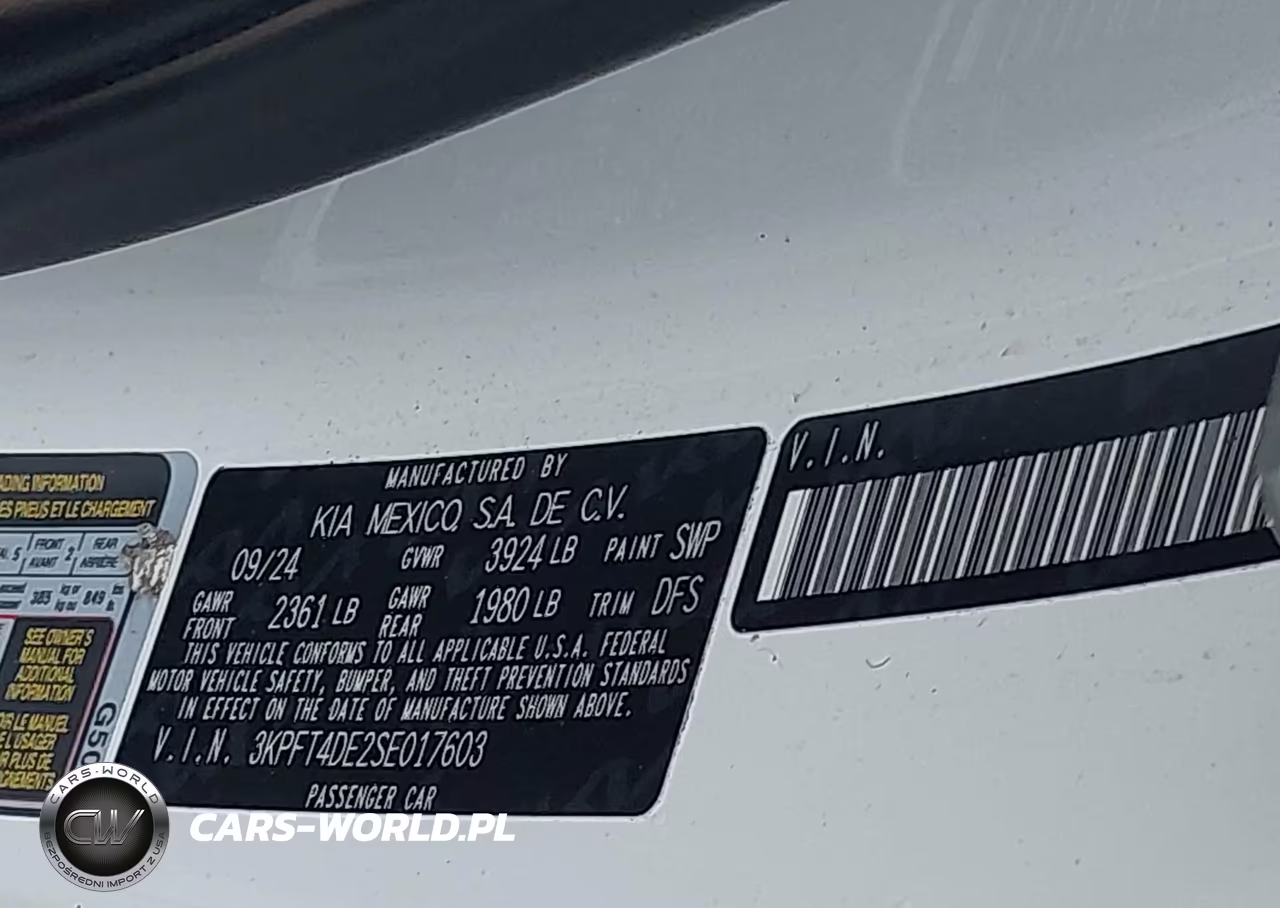2025 Kia K4 Lxs VIN:3KPFT4DE2SE017603 - 9