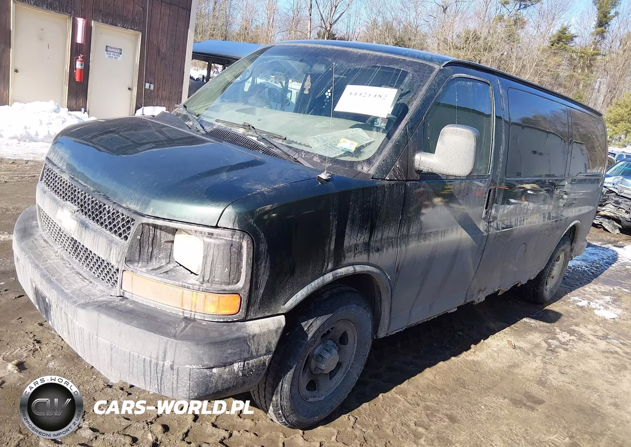 2008 Chevrolet Express Work Van VIN:1GCFH154681228224 - 2