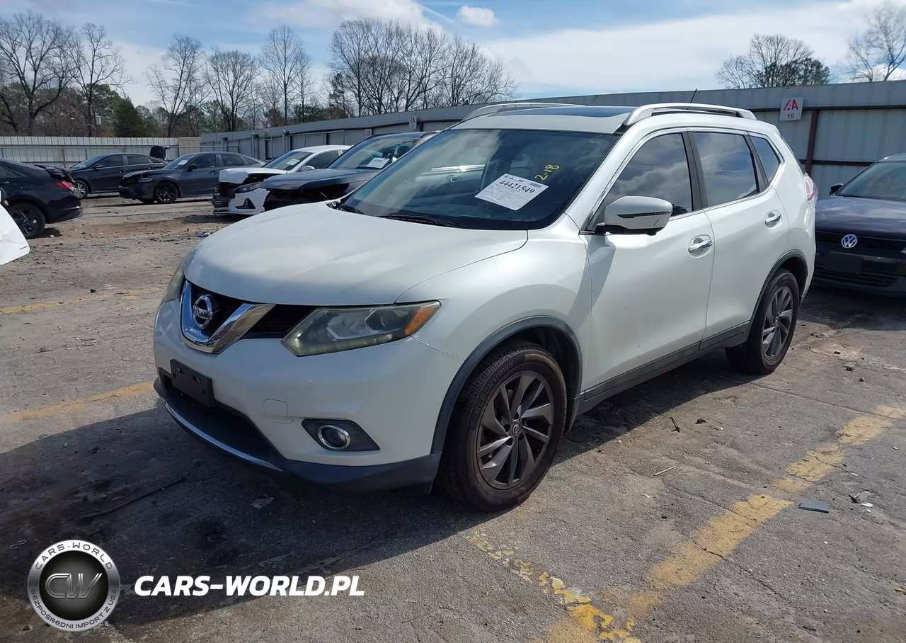 2016 Nissan Rogue Sl VIN:5N1AT2MT1GC863793 - 2