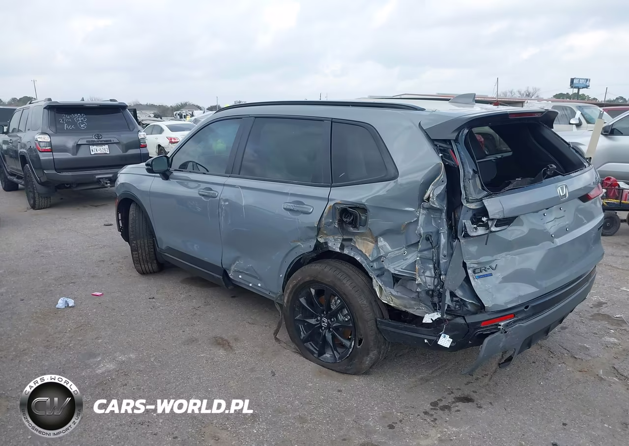 2026 Honda Cr-V Hybrid 2Wd Sport VIN:5J6RS5H56TL009569 - 3