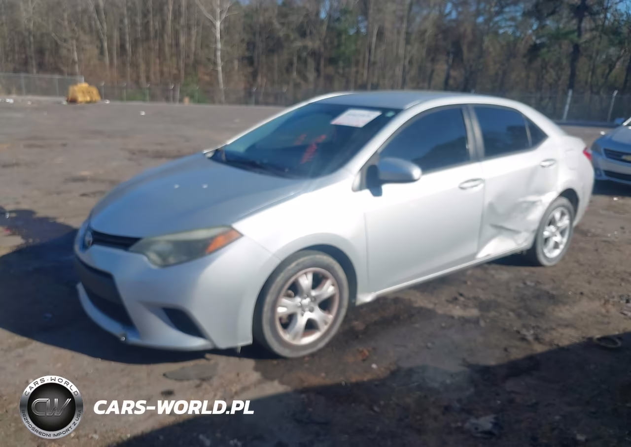 2015 Toyota Corolla L VIN:2T1BURHE0FC365083 - 2