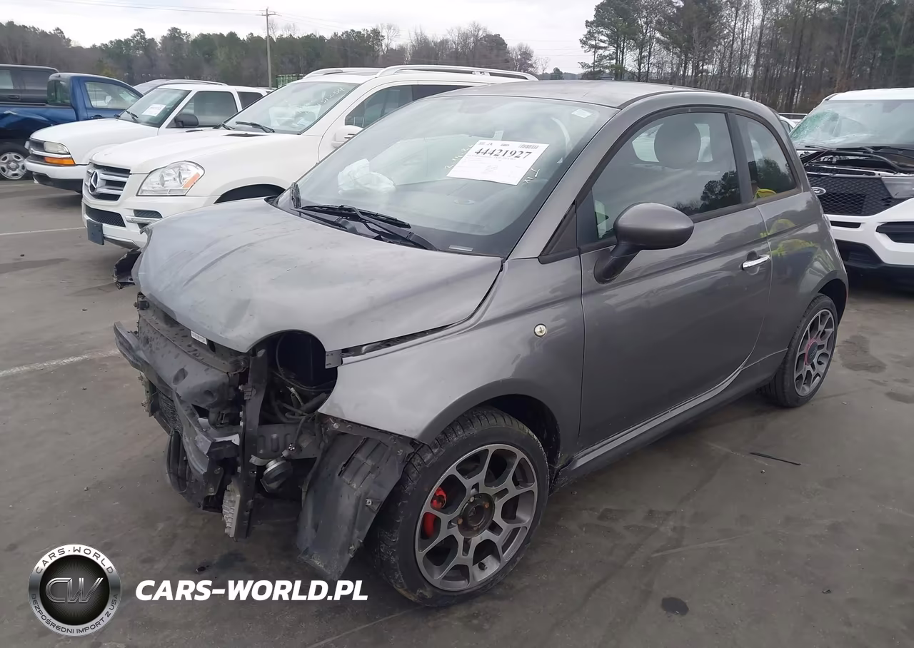 2012 Fiat 500 Sport VIN:3C3CFFBR4CT104979 - 2