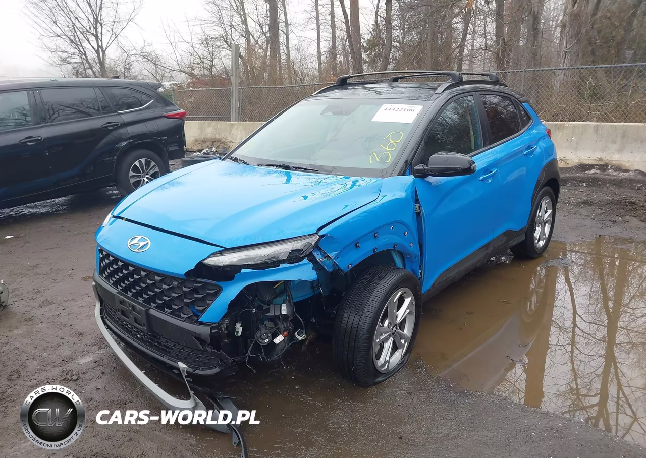 2022 Hyundai Kona Sel VIN:KM8K62AB0NU902209 - 2
