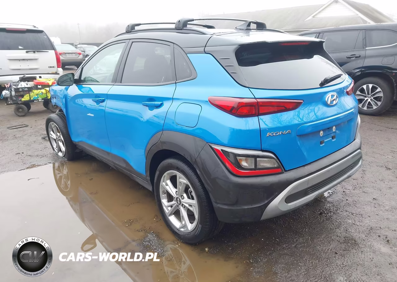 2022 Hyundai Kona Sel VIN:KM8K62AB0NU902209 - 3