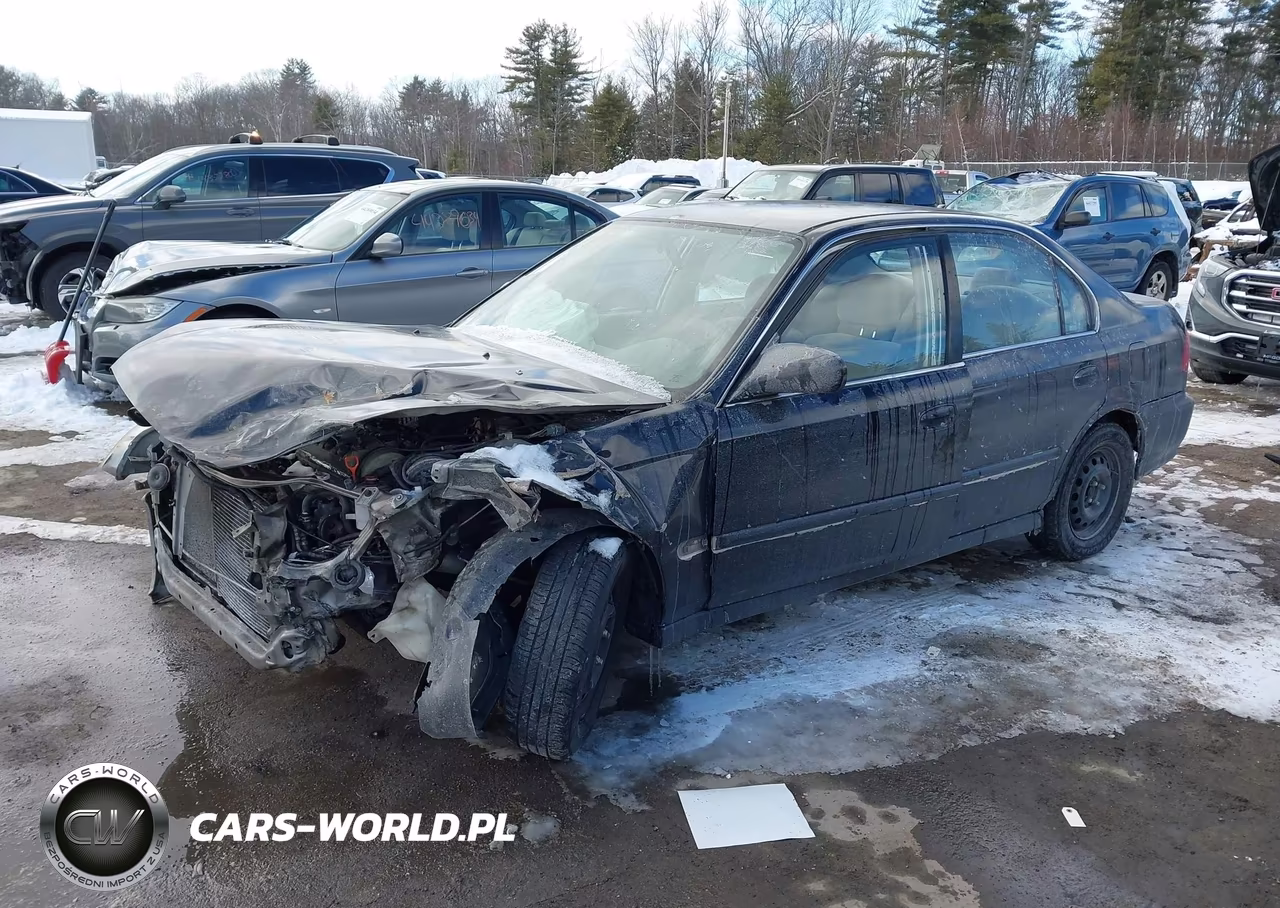 2000 Honda Civic Lx VIN:1HGEJ6671YL063341 - 2
