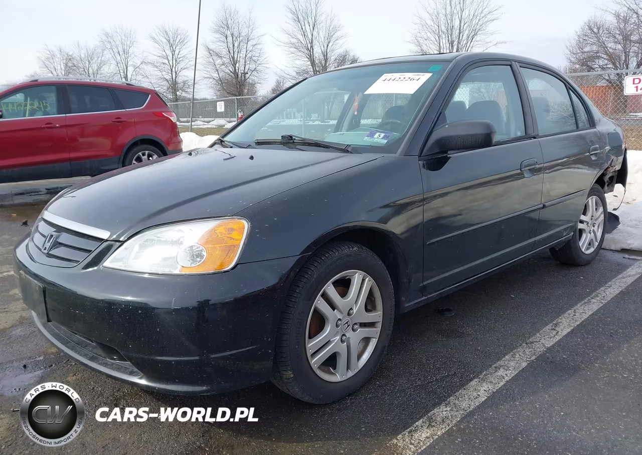 2003 Honda Civic Ex VIN:2HGES26743H556071 - 2