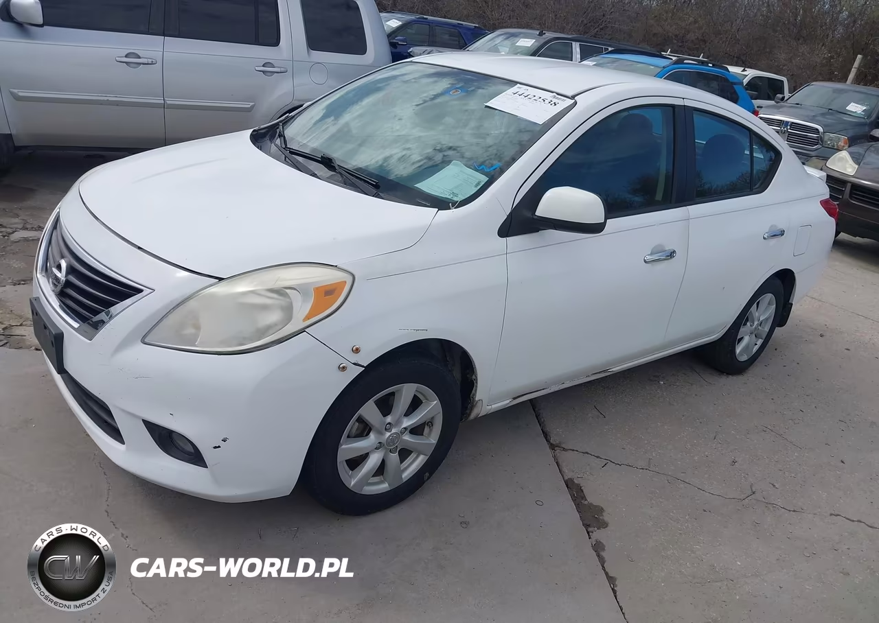 2013 Nissan Versa 1.6 Sl VIN:3N1CN7AP8DL876491 - 2