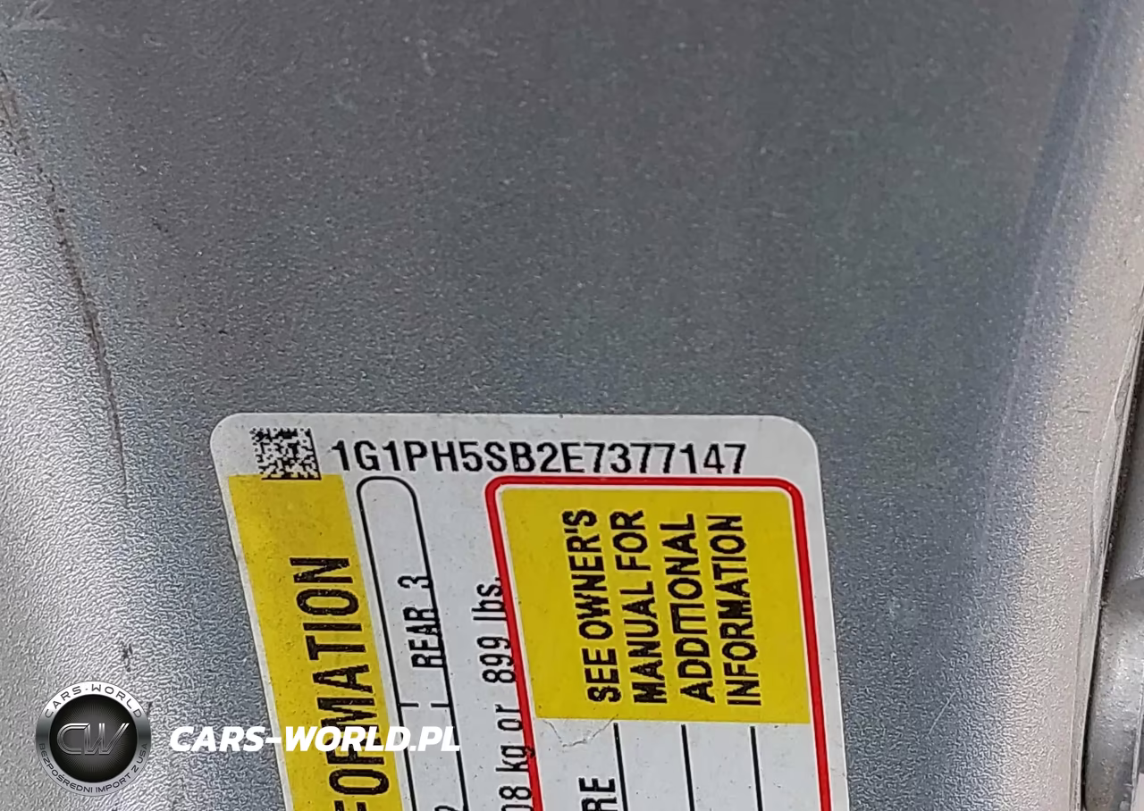2014 Chevrolet Cruze Eco Auto VIN:1G1PH5SB2E7377147 - 9