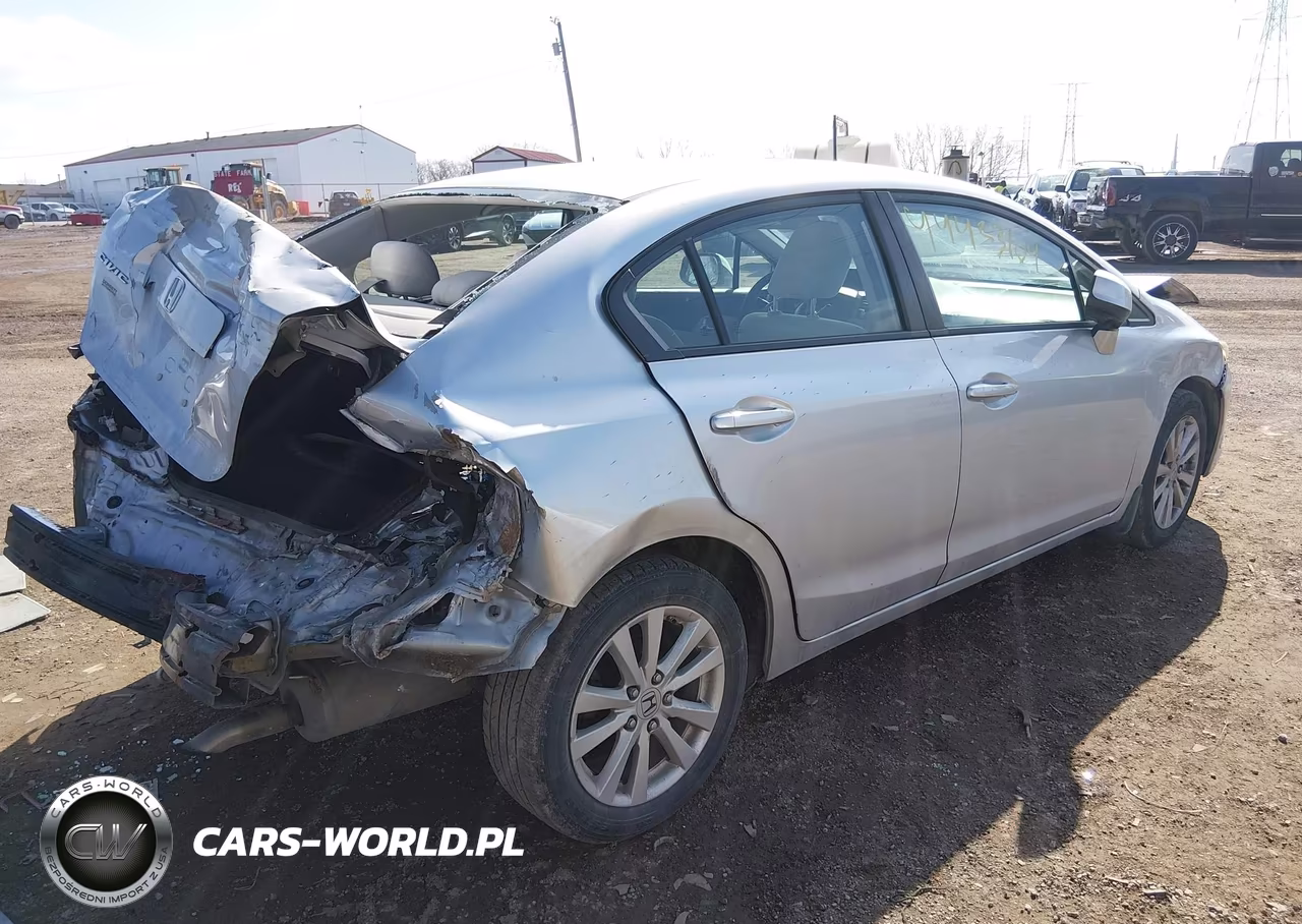 2012 Honda Civic Ex VIN:2HGFB2F84CH598897 - 4