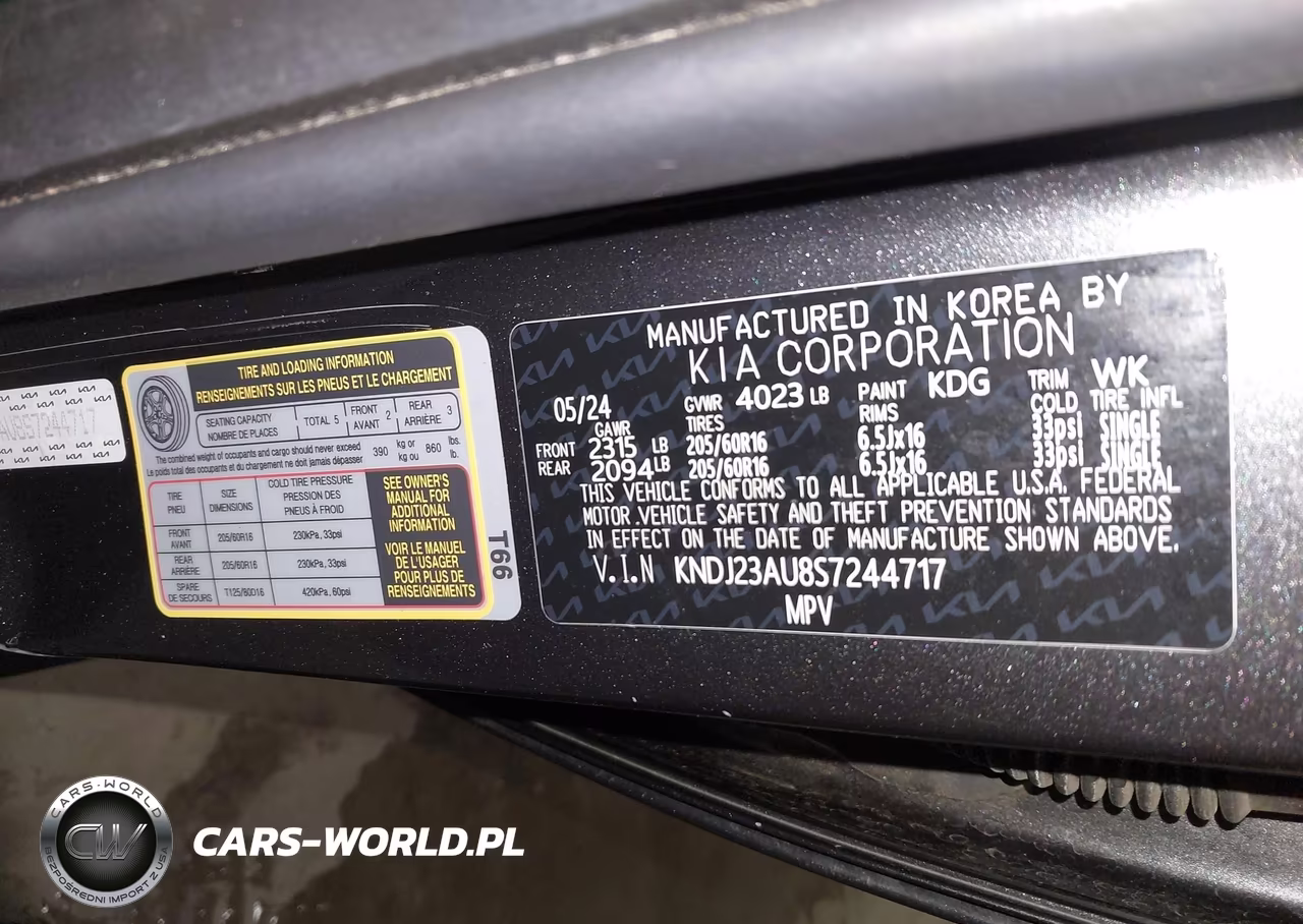 2025 Kia Soul Lx VIN:KNDJ23AU8S7244717 - 9