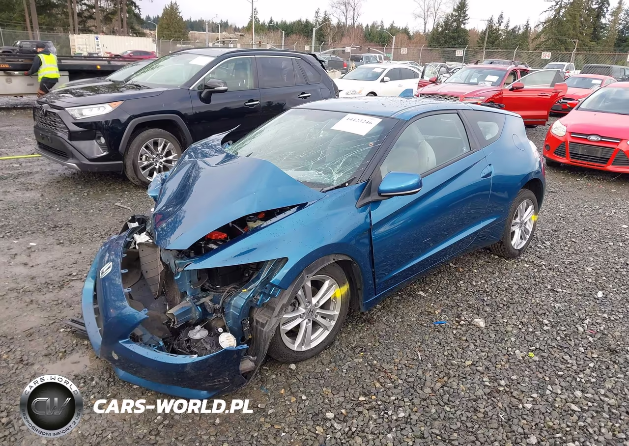 2011 Honda Cr-Z Ex VIN:JHMZF1D64BS004861 - 2
