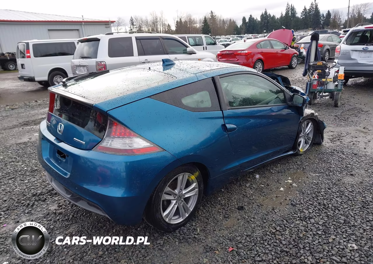 2011 Honda Cr-Z Ex VIN:JHMZF1D64BS004861 - 4
