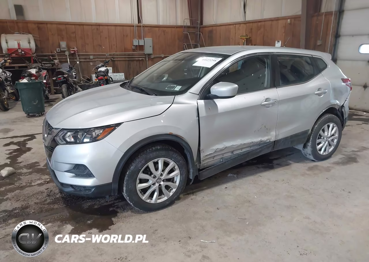 2021 Nissan Rogue Sport S Awd Xtronic Cvt VIN:JN1BJ1AW5MW424827 - 2