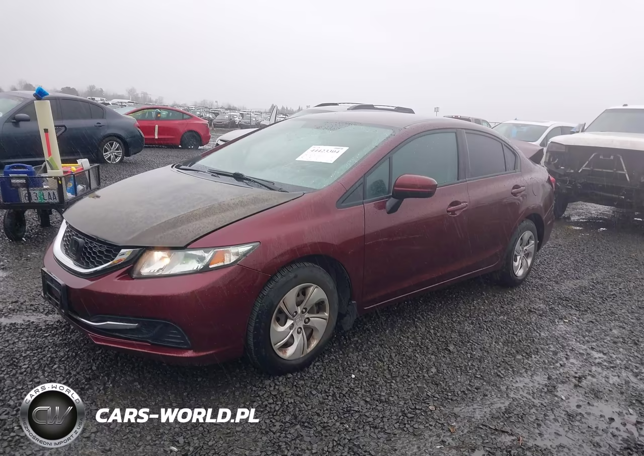 2015 Honda Civic Lx VIN:19XFB2F57FE268126 - 2