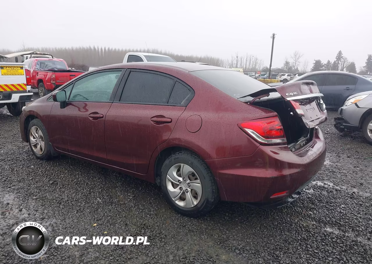 2015 Honda Civic Lx VIN:19XFB2F57FE268126 - 3