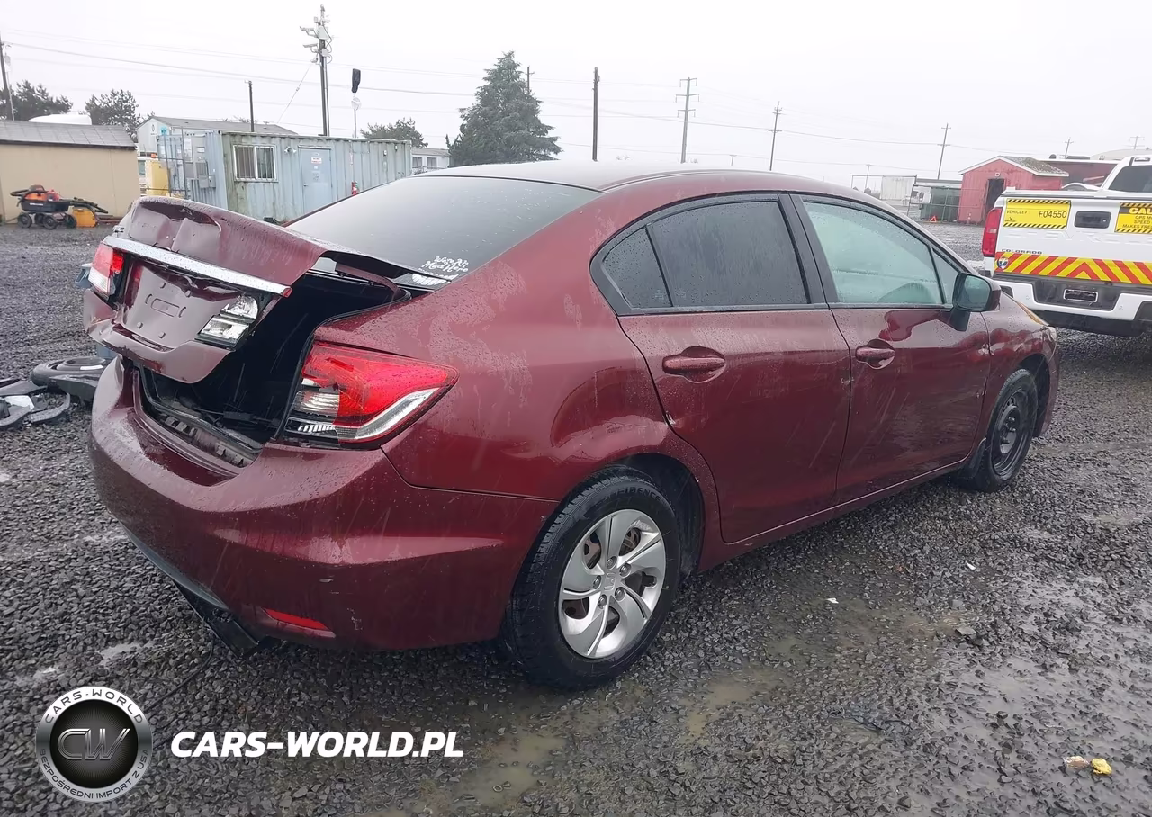 2015 Honda Civic Lx VIN:19XFB2F57FE268126 - 4