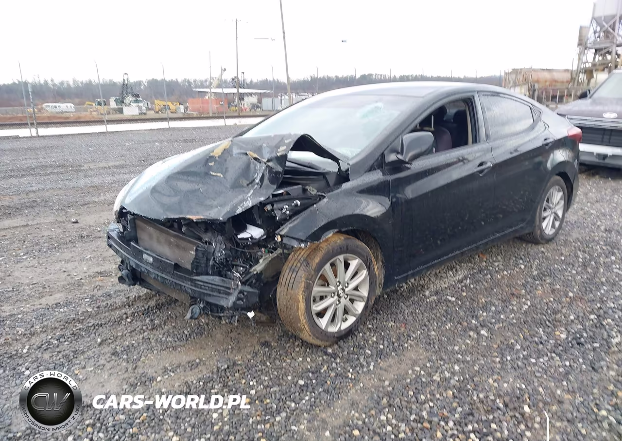 2015 Hyundai Elantra Se VIN:KMHDH4AE6FU320772 - 2