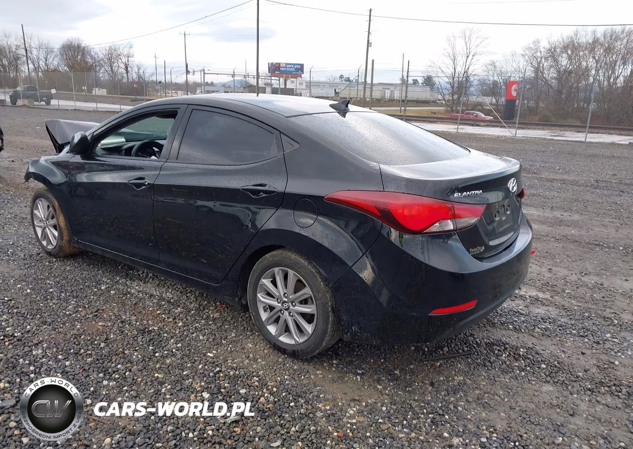 2015 Hyundai Elantra Se VIN:KMHDH4AE6FU320772 - 3