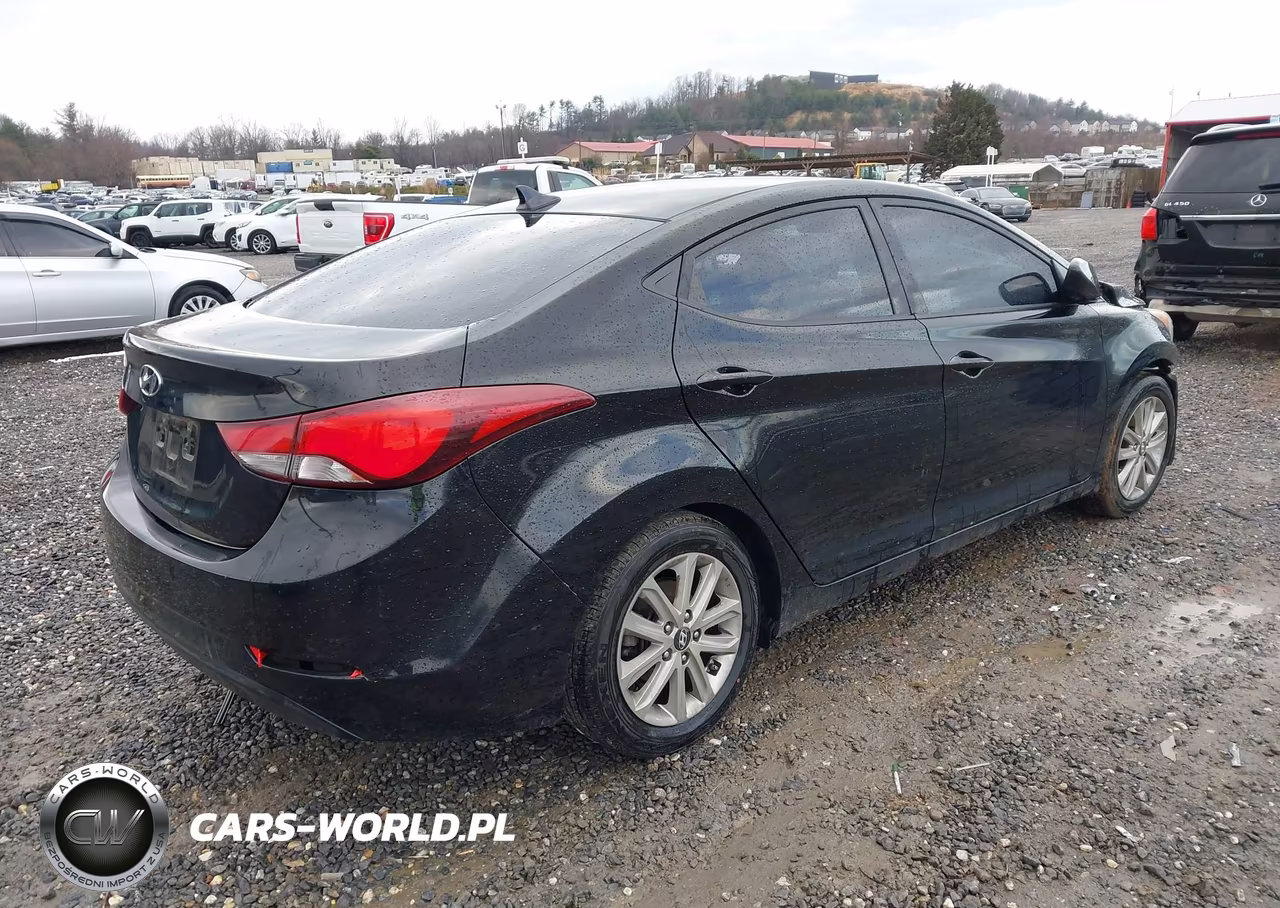 2015 Hyundai Elantra Se VIN:KMHDH4AE6FU320772 - 4