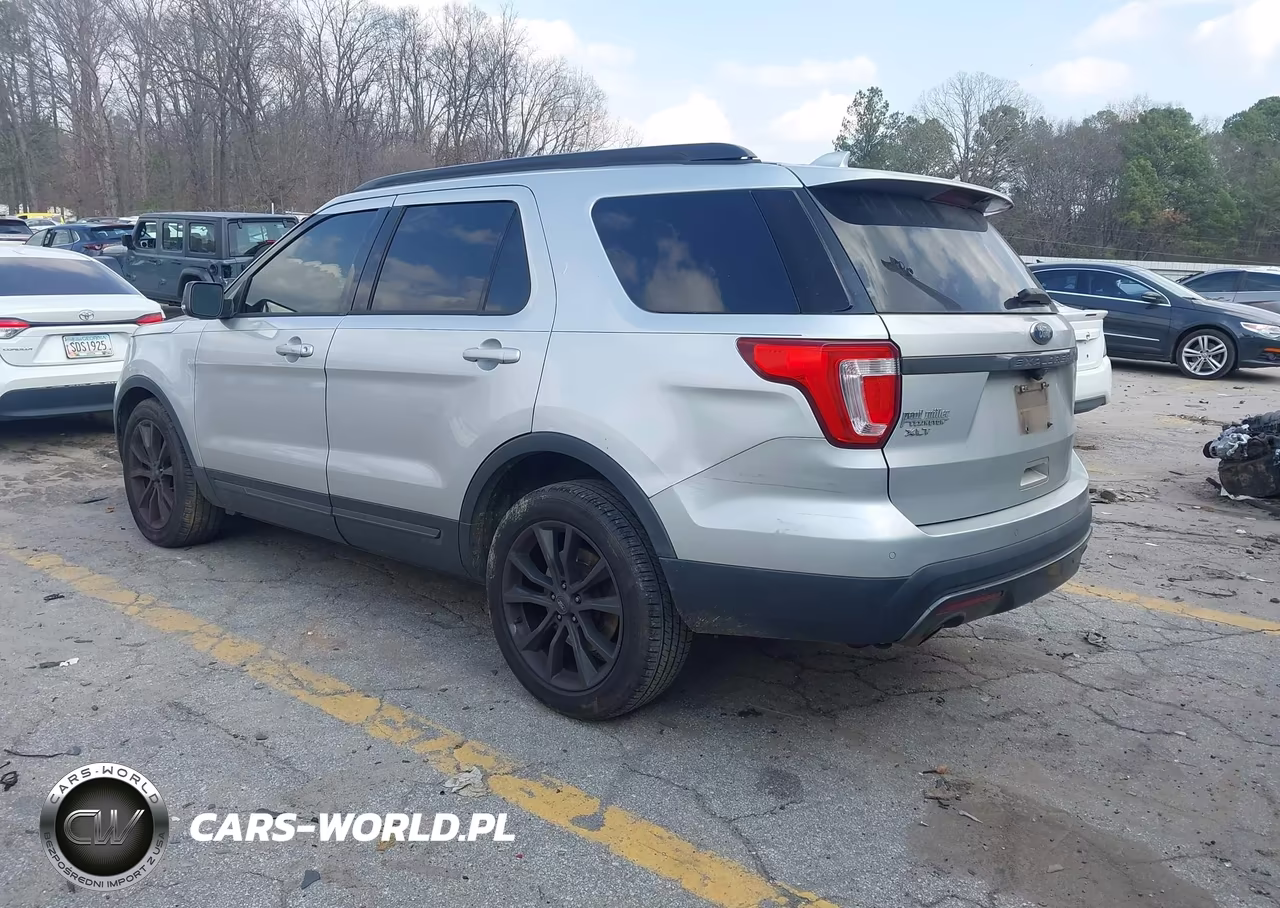 2017 Ford Explorer Xlt VIN:1FM5K7D86HGD01539 - 3