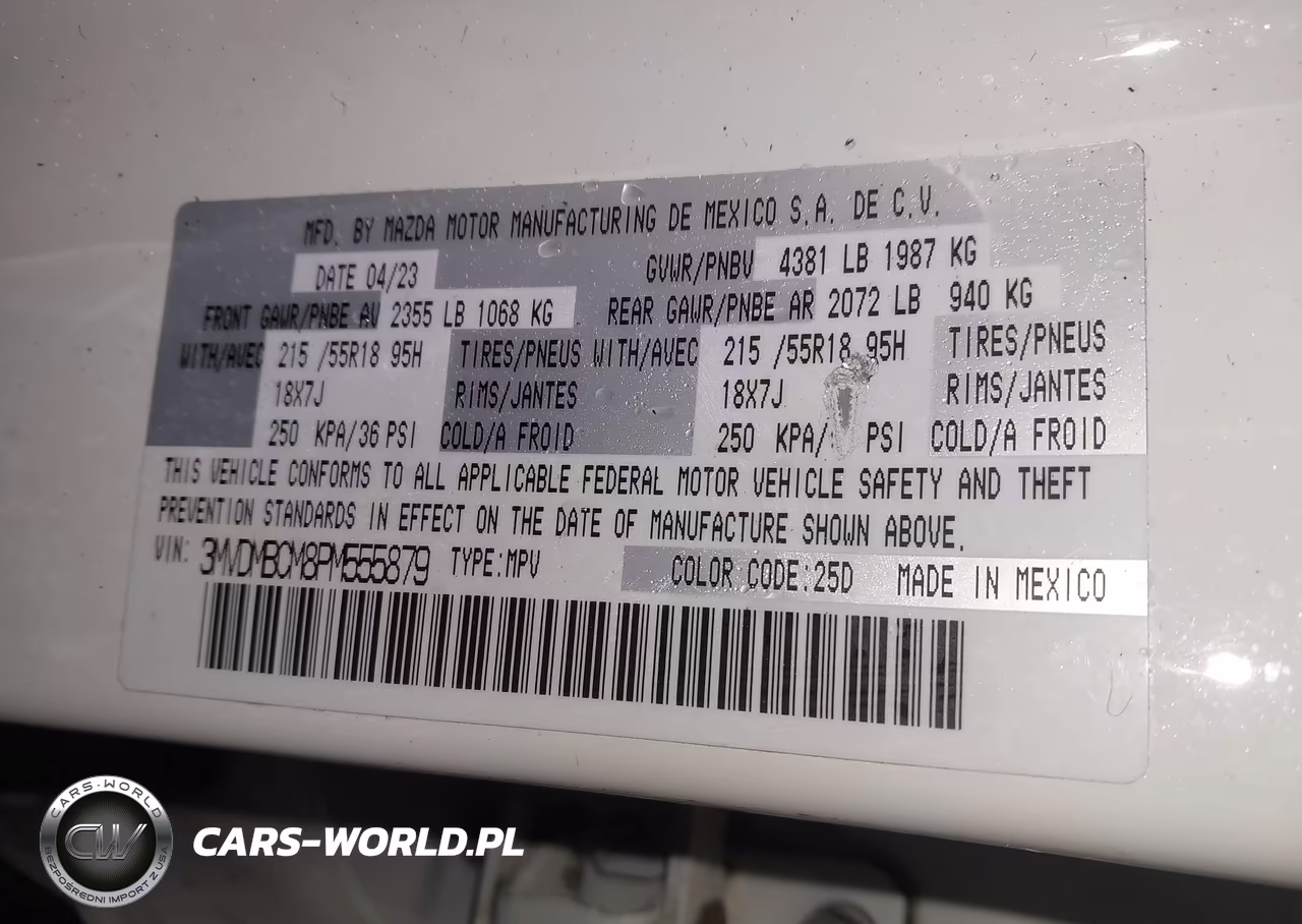 2023 Mazda Cx-30 2.5 S Preferred VIN:3MVDMBCM8PM555879 - 9