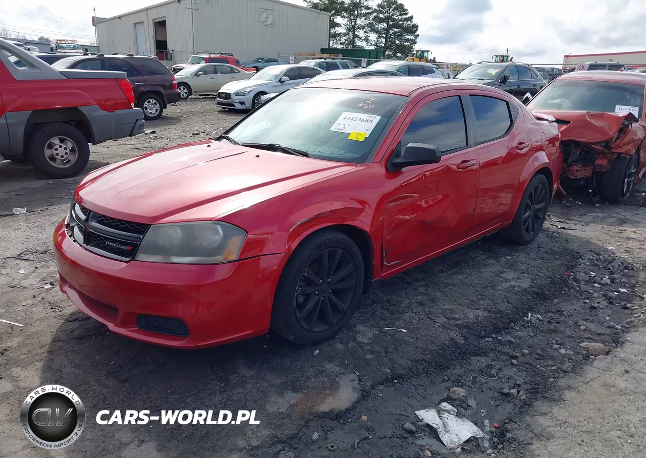 2014 Dodge Avenger Se VIN:1C3CDZAB4EN118363 - 2