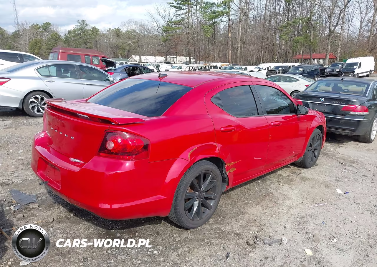 2014 Dodge Avenger Se VIN:1C3CDZAB4EN118363 - 4