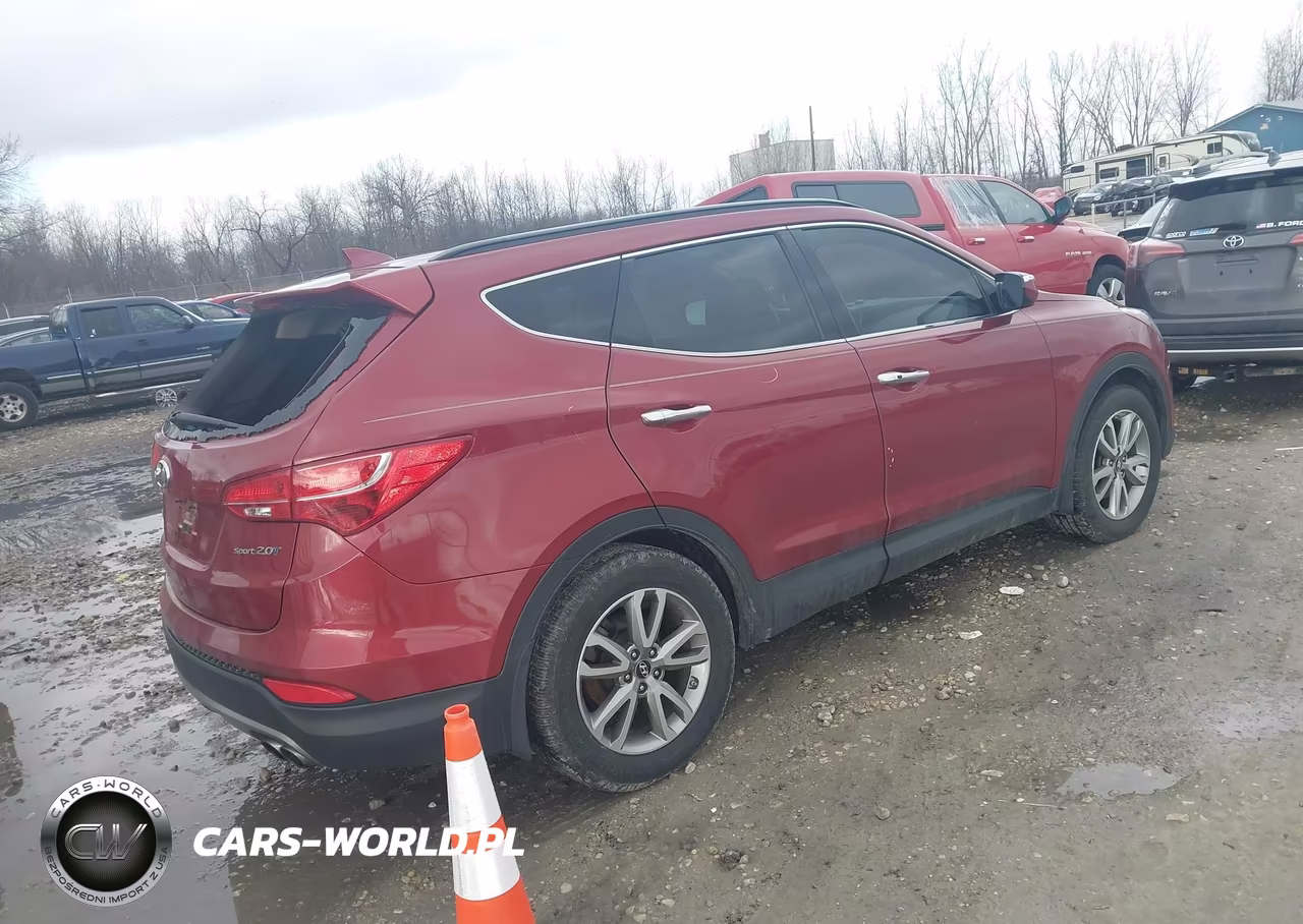 2014 Hyundai Santa Fe Sport 2.0L Turbo VIN:5XYZU3LA4EG179873 - 4