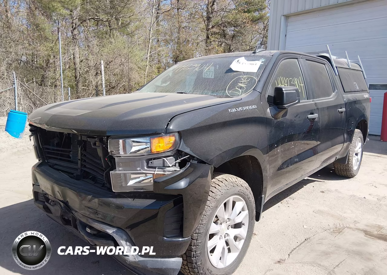 2021 Chevrolet Silverado 1500 4Wd Short Bed Custom VIN:3GCPYBEKXMG283960 - 2