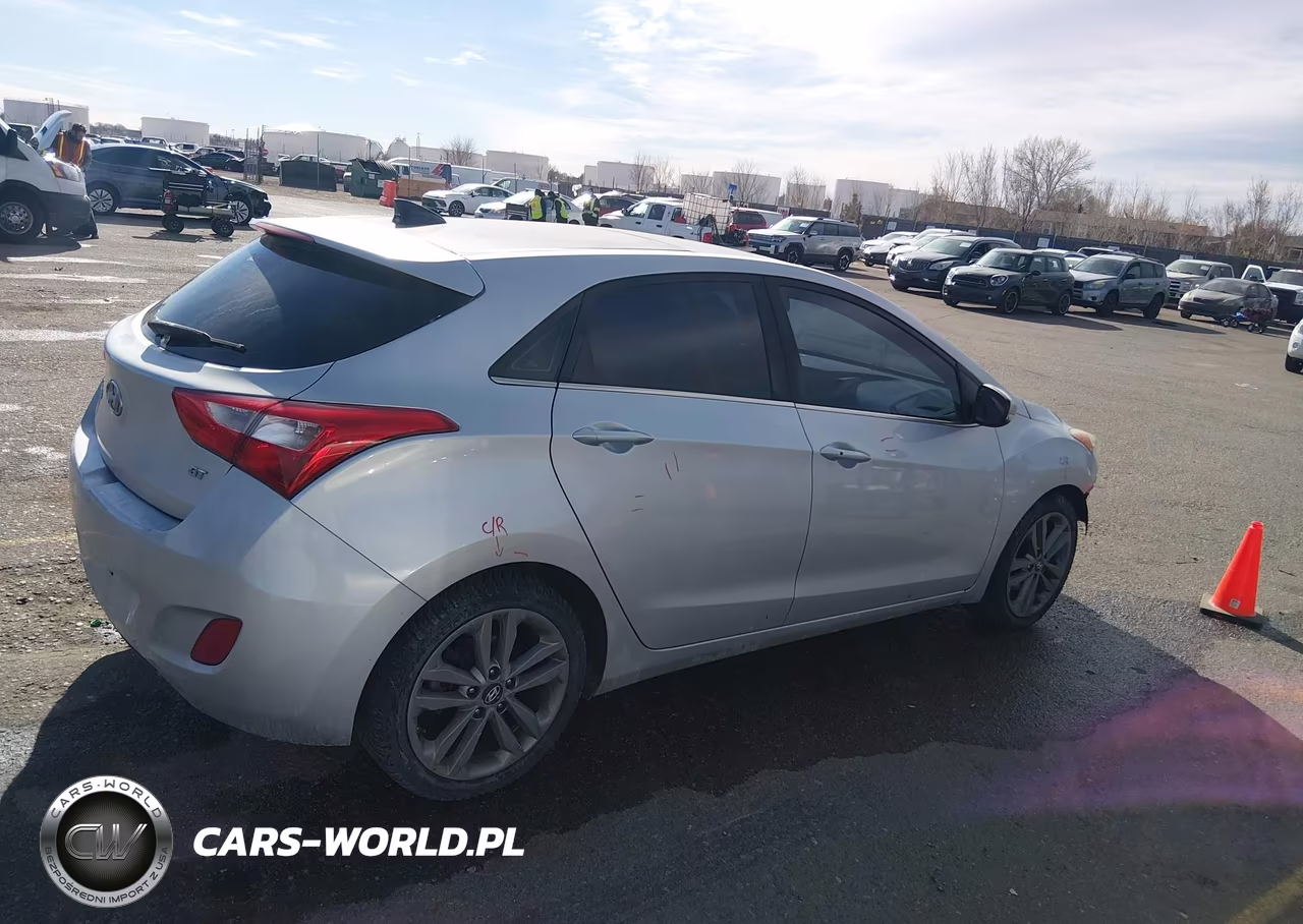 2017 Hyundai Elantra Gt VIN:KMHD35LH0HU358318 - 3