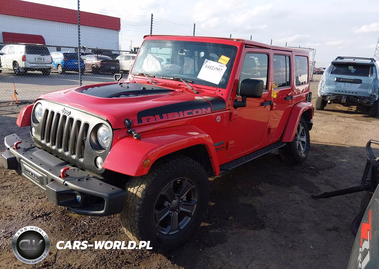 2017 Jeep Wrangler Unlimited Rubicon Recon 4X4 VIN:1C4BJWFG3HL691841 - 2
