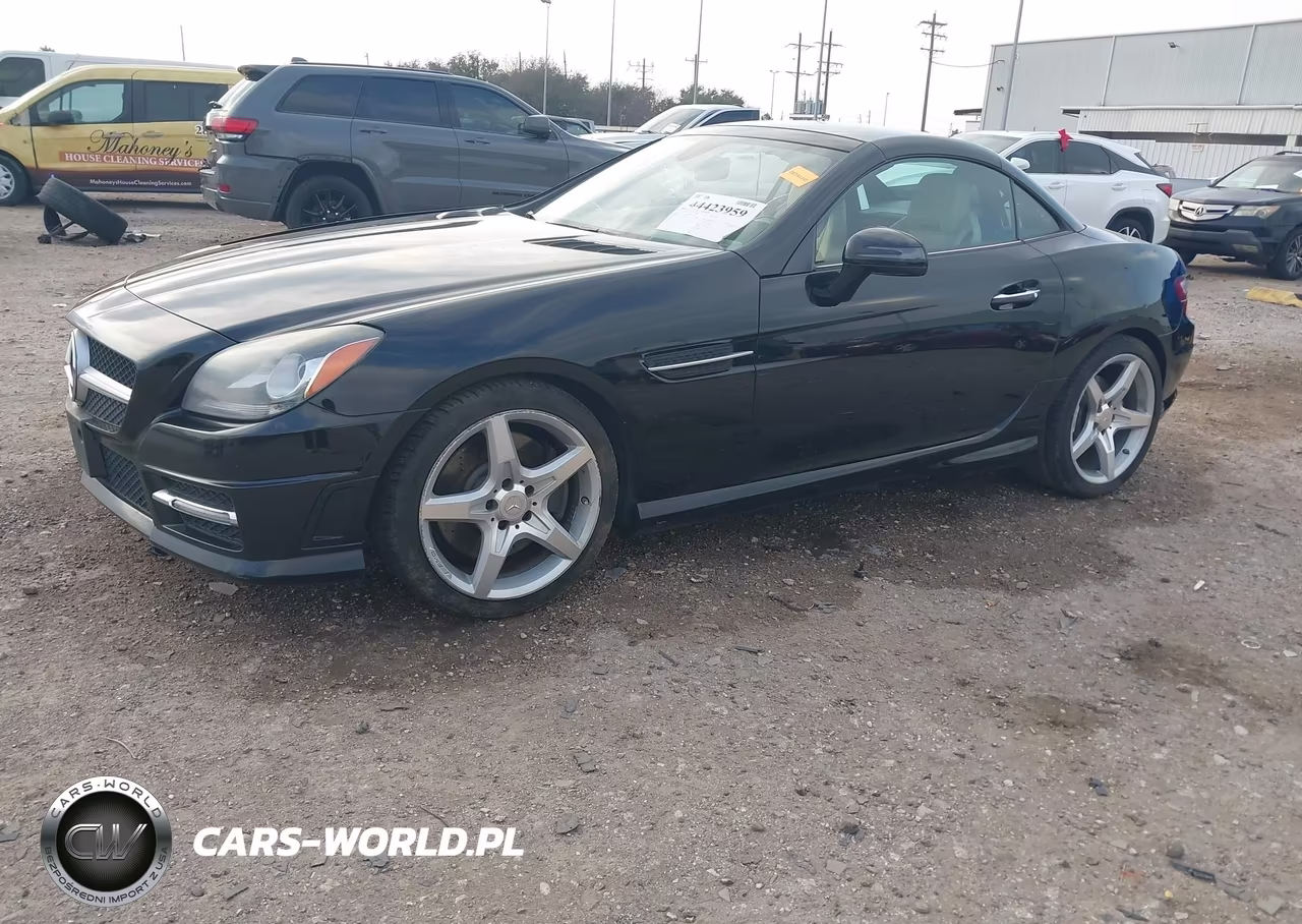 2014 Mercedes-Benz Slk 250 VIN:WDDPK4HAXEF080172 - 2