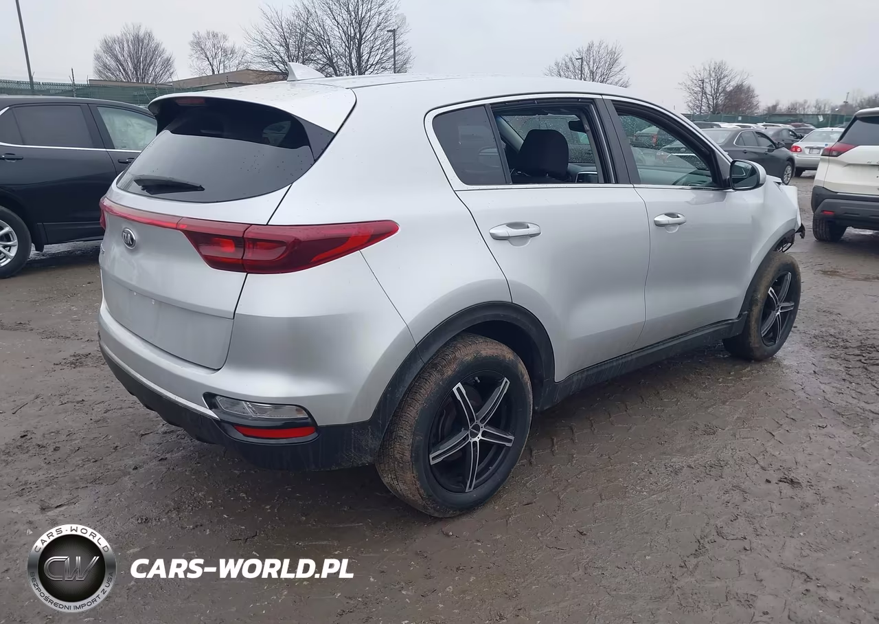 2020 Kia Sportage Lx VIN:KNDPM3ACXL7757058 - 4