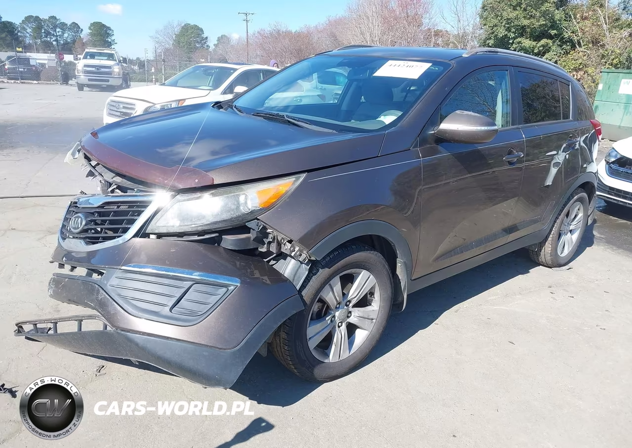 2012 Kia Sportage Lx VIN:KNDPB3A28C7222341 - 2
