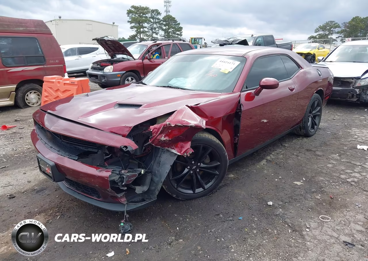 2018 Dodge Challenger Sxt VIN:2C3CDZAG0JH132789 - 2