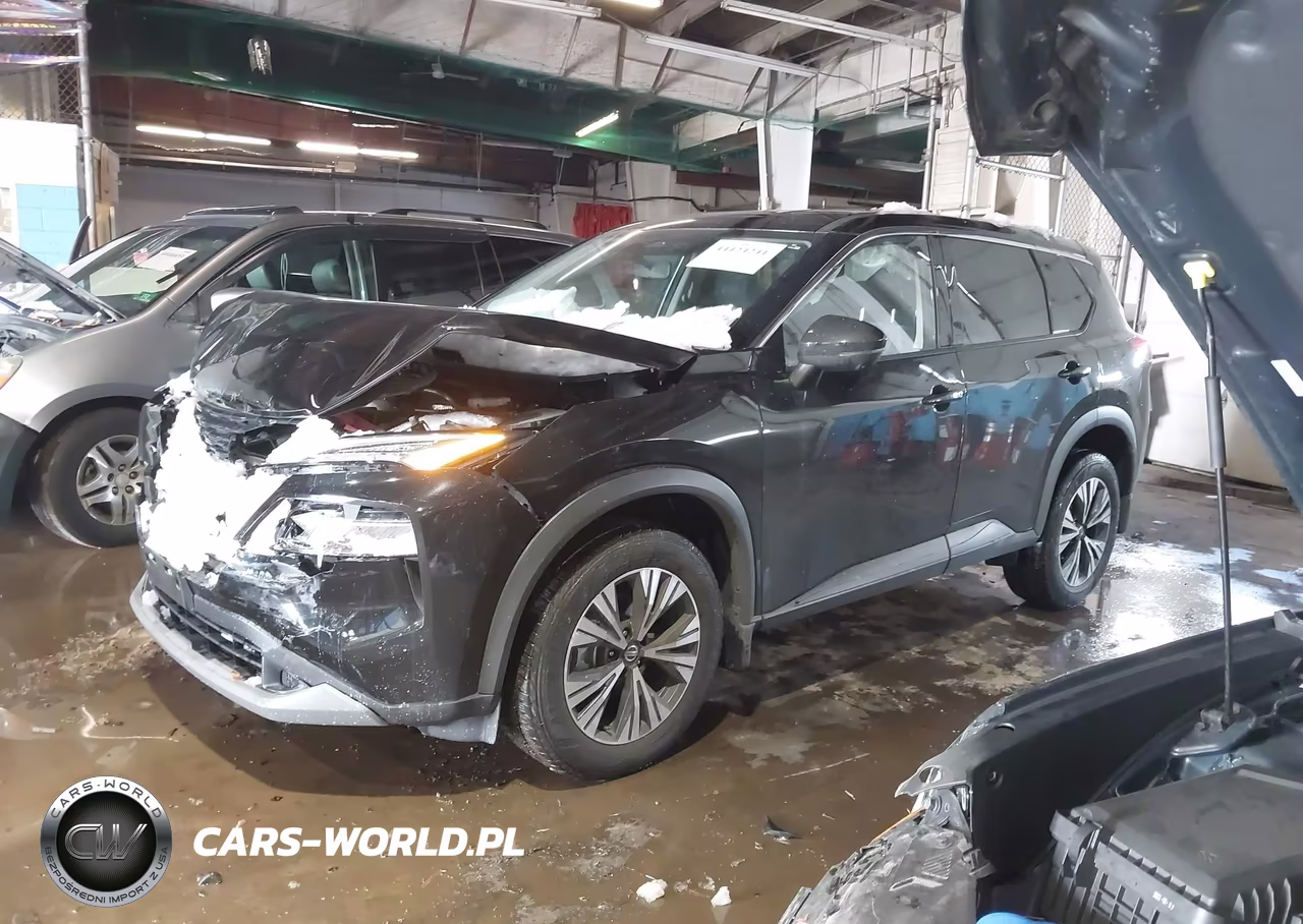2021 Nissan Rogue Sv Intelligent Awd VIN:JN8AT3BB0MW216904 - 14