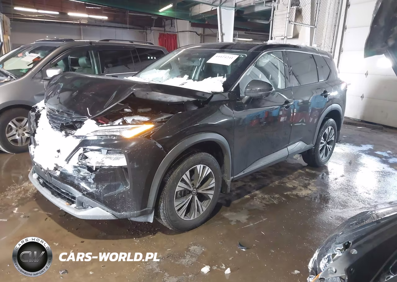 2021 Nissan Rogue Sv Intelligent Awd VIN:JN8AT3BB0MW216904 - 2