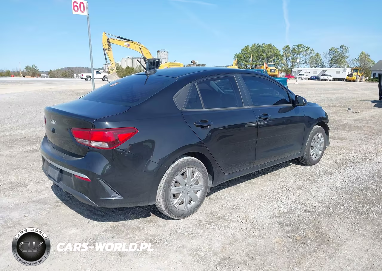 2022 Kia Rio S VIN:3KPA24AD9NE455242 - 4
