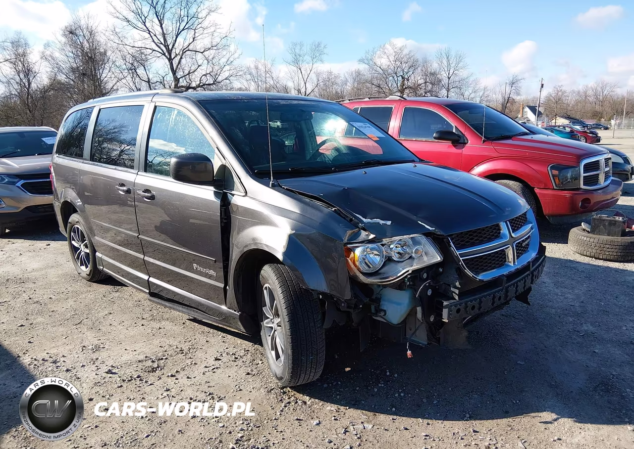 2017 Dodge Grand Caravan Sxt VIN:2C4RDGCGXHR616626 - 1