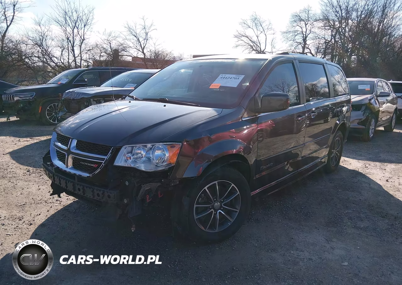 2017 Dodge Grand Caravan Sxt VIN:2C4RDGCGXHR616626 - 2