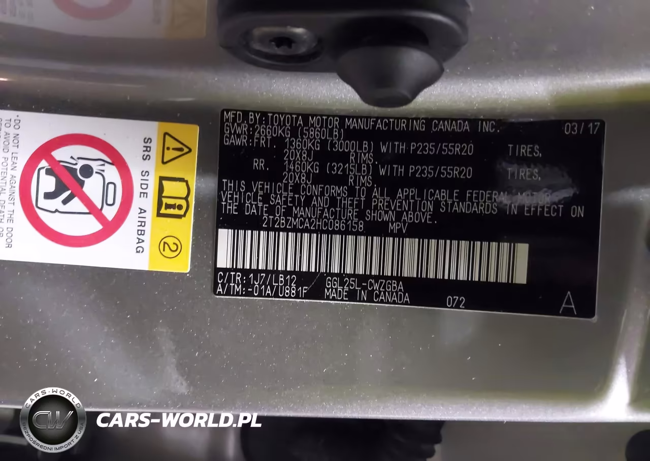 2017 Lexus Rx 350 VIN:2T2BZMCA2HC086158 - 9