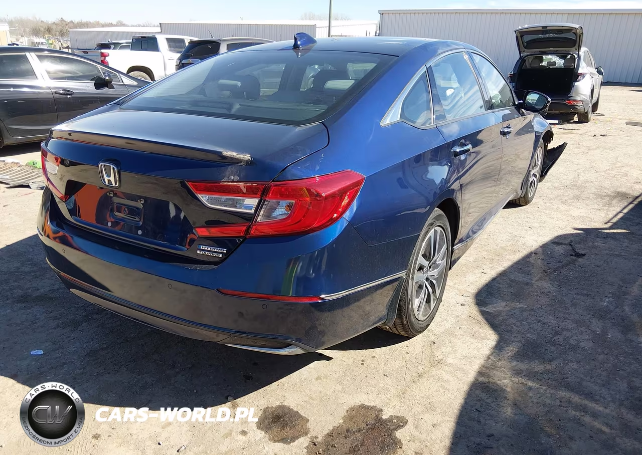 2019 Honda Accord Hybrid Touring VIN:1HGCV3F96KA002680 - 4