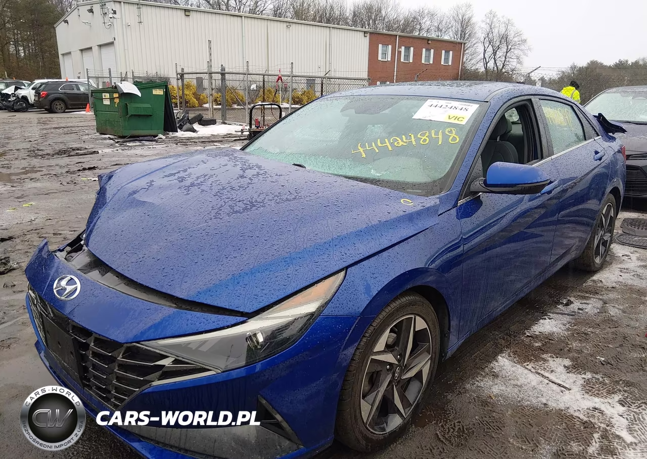 2021 Hyundai Elantra Sel VIN:5NPLN4AGXMH005555 - 2
